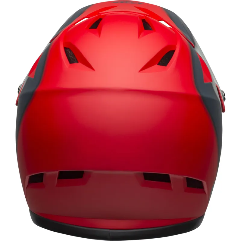 Bell Sanction MTB Full Face Helmet Presences Matte Crimson/Slate/Grey-4